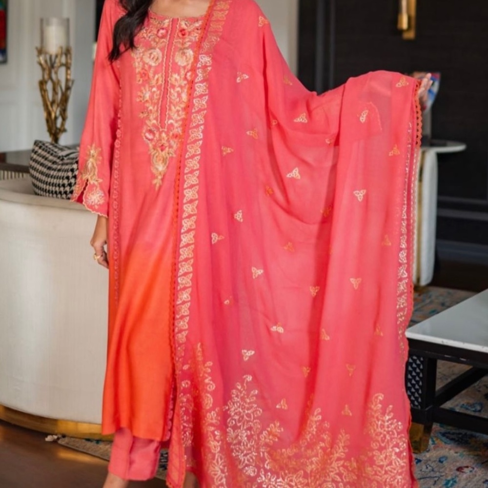 Gorgeous silk outfit